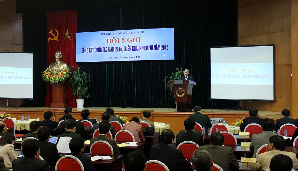Hội nghị tổng kết công tác năm 2014, triển khai nhiệm vụ năm 2015 do Bộ KH&CN tổ chức.