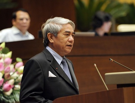 Bộ trưởng Nguyễn Quân trả lời chất vấn đại biểu trước quốc hội