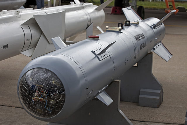 Bom thông minh KAB-500-OD được thiết kế để tiêu diệt các mục tiêu mặt đất 
