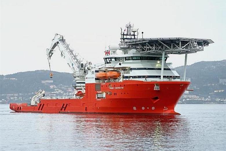 The 'Seabed Constructor' đang trên đường đến cảng Fremantle (Úc) để tiếp nhiên liệu