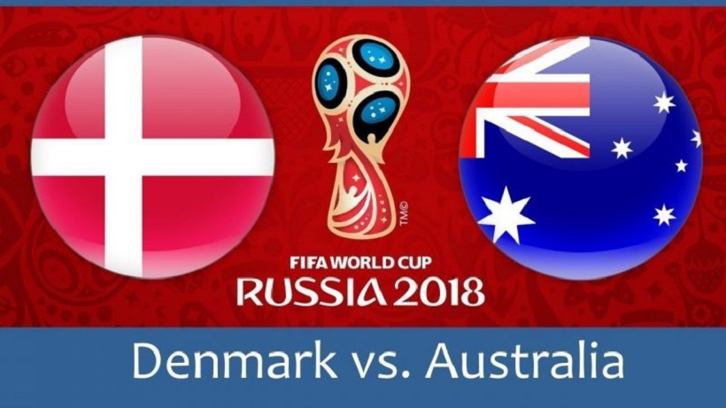 Link xem trực tiếp World Cup 2018 Đan Mạch vs Australia lúc 19h00 ngày 21/6