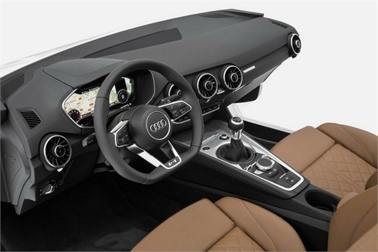 Thiết kế nội thất xe oto mới của Audi với chức năng buồng lái áo thay thế cụm đồng hồ