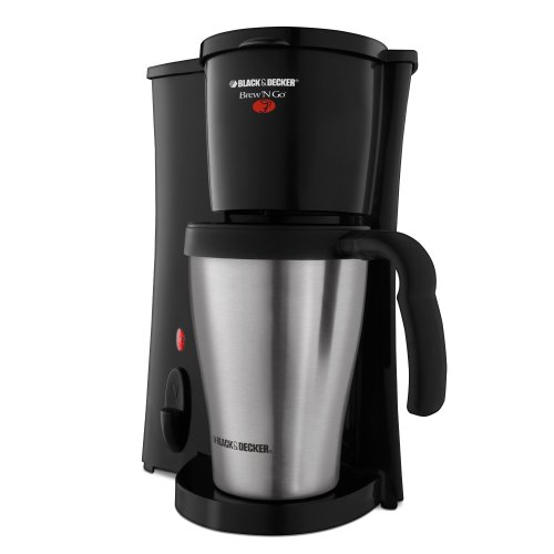 Máy pha cà phê 1 cốc Black & Decker DCM18S Brew 'n Go Personal Coffeemaker 