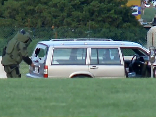 Cảnh sát Mỹ đã phát hiện chiếc xe khả nghi đỗ gần khu vực nhà quốc hội