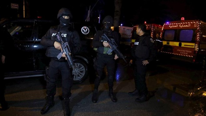 Cảnh sát Tunis ngay lập tức phong toả hiện trường vụ tấn công