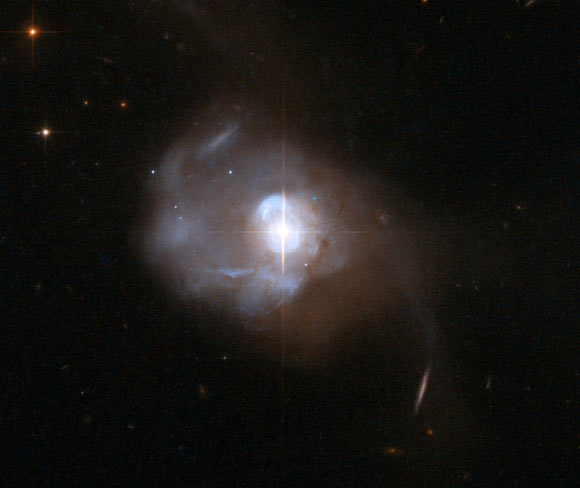 Hệ lỗ đen nhị phân siêu khổng lồ. Ảnh Sci-news