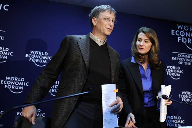 những cặp đôi giàu nhất thế giới Bill và Melinda Gates 
