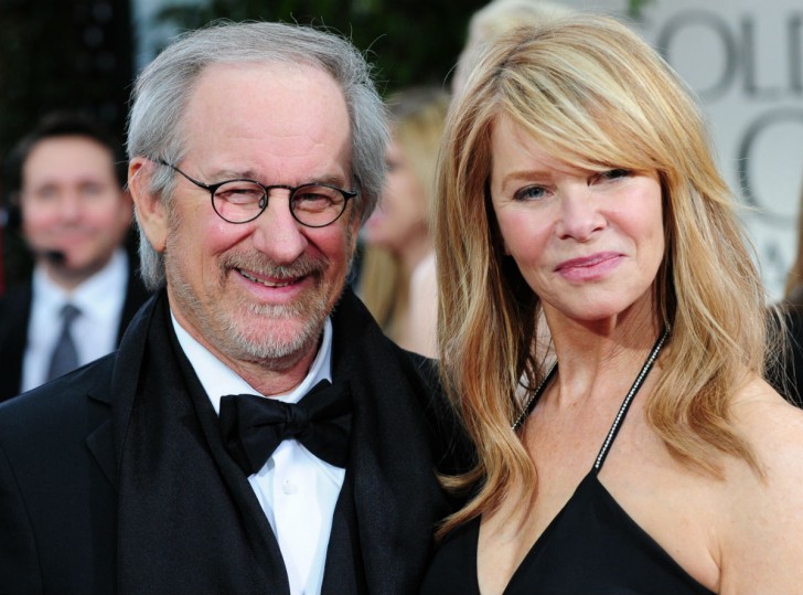 những cặp đôi giàu có nhất thế giới Steven Spielberg and Kate Capshaw 