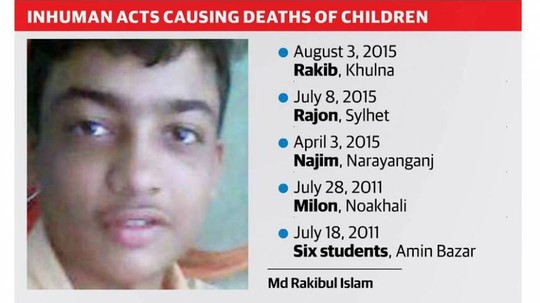 Cậu bé Md Rakibul Islam đã bị ông chủ cũ bơm khí cho đến chết