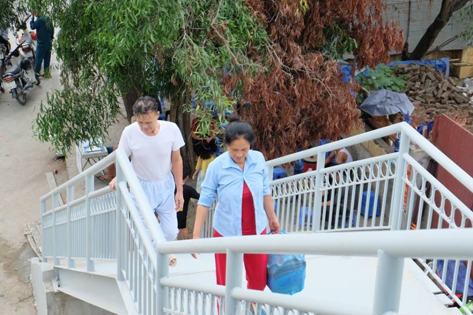 Cầu vượt viện K sau tâm thư gửi Bộ trưởng Đinh La Thăng
