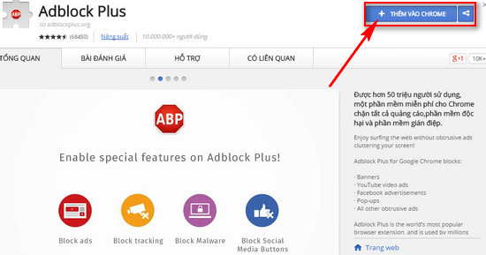 Chặn những quảng cáo phiền phức khi lướt web với Adblockplus 