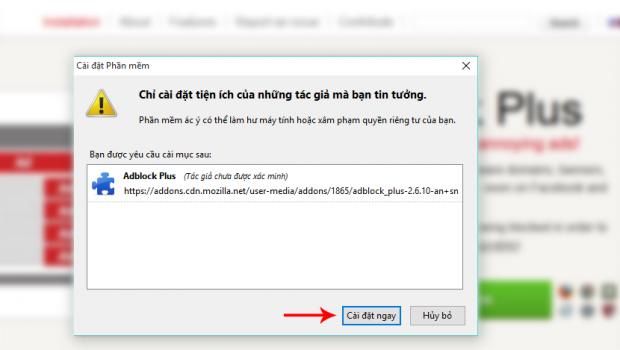 Chặn những quảng cáo phiền phức khi lướt web với Adblockplus 