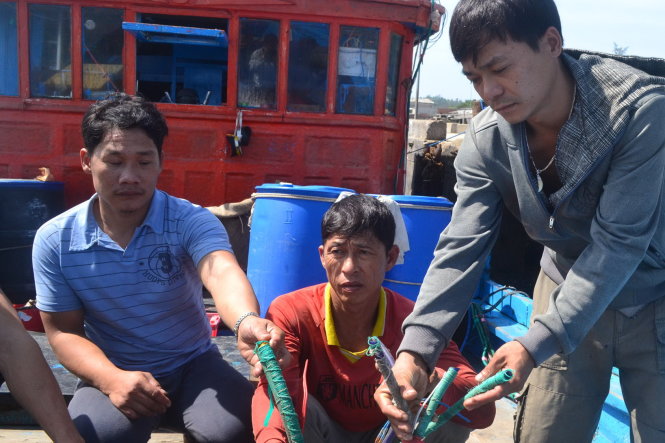 Ba ngày, hai tàu cá báo bị tàu Trung Quốc tấn công