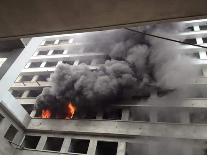 Cháy ở Bệnh viện Nhiệt đới Trung ương cơ sở 2
