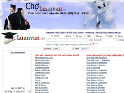 Tôi đi 'chợ luận văn'