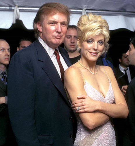  Tỷ phú Donald Trump và người vợ thứ hai. Ảnh: Kiến thức 