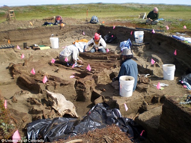 Cổ vật bằng đồng được các nhà khoa học tìm thấy ở vùng Alaska