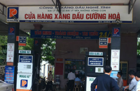 Nhiều cơ sở xăng dầu ở Nghệ An bị xử lý vì làm ăn gian dối