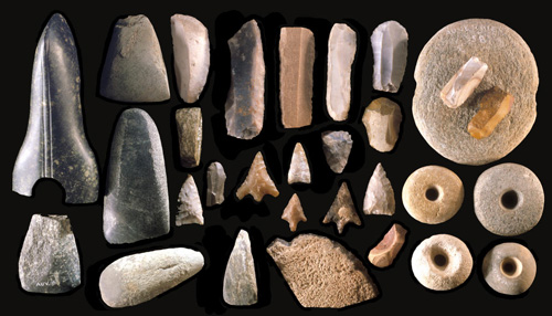 Công cụ bằng đá lâu đời nhất mang vết tích người cổ đại 