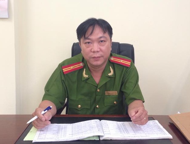 Thiếu tá Nguyễn Việt Hoàng - Phó trưởng CAP Phương Liệt