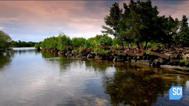 Thành phố Nan Madol được cho là bị ma ám. Ảnh: Dân trí 