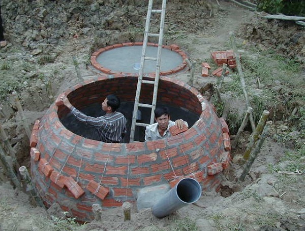  Xây dựng bể phốt (hầm biogas) cần nhiều yếu tố kỹ thuật