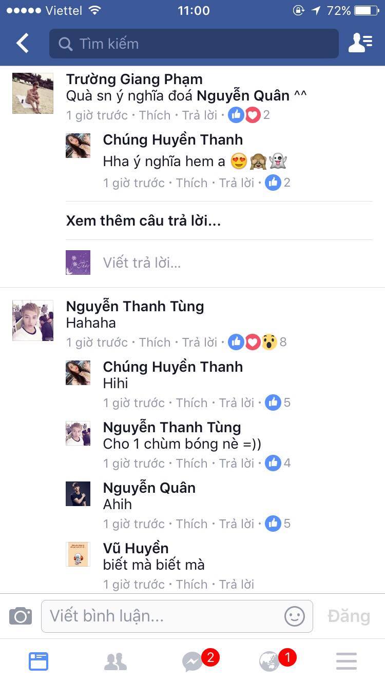 Chúng Huyền Thanh lần đầu công khai bạn trai trên facebook