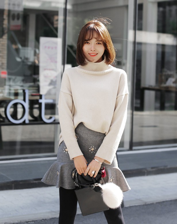 &Aacute;o len lửng l&agrave; sự lựa chọn tuyệt vời của bạn nữ c&aacute; t&iacute;nh 