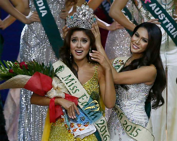 Tân Hoa hậu Trái Đất 2016 bị tố 'thân mật' với nhà tài trợ 
