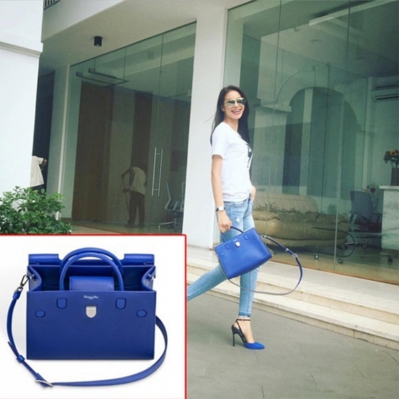 'Soi' bộ sưu tập túi xách Dior hàng hiệu của hoa hậu Phạm Hương