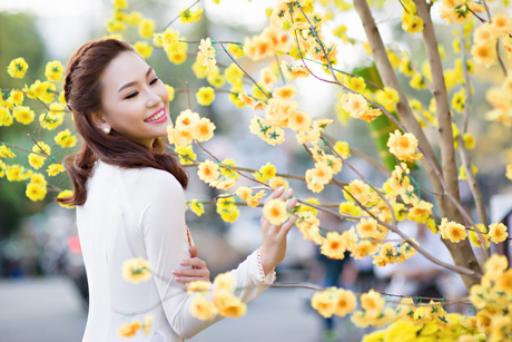 Cận cảnh nhan sắc người đẹp đại diện Việt Nam tham dự Hoa hậu du lịch quốc tế 2016