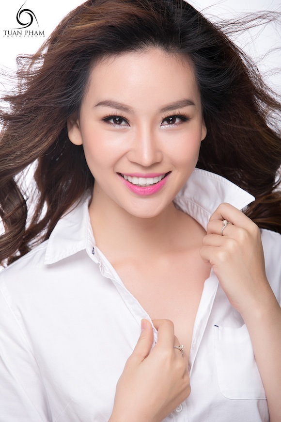 Cận cảnh nhan sắc người đẹp đại diện Việt Nam tham dự Hoa hậu du lịch quốc tế 2016