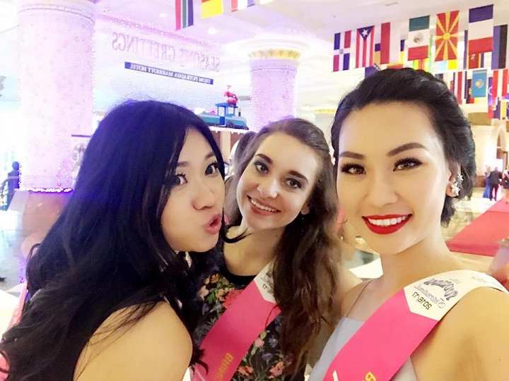 Hé lộ trang phục dạ hội của Phạm Thùy Linh tại Hoa hậu Du lịch quốc tế 2016