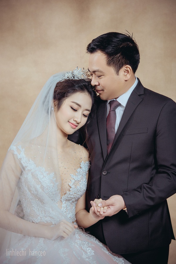 Trọn bộ ảnh cưới của Hoa hậu Trần Thu Ngân và chồng đại gia 