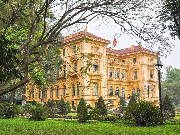 Phủ Chủ tịch ở Hà Nội lọt top 13 dinh thự đẹp nhất thế giới