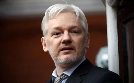 Julian Assange, nhà sáng lập trang WikiLeaks. Ảnh: Internet