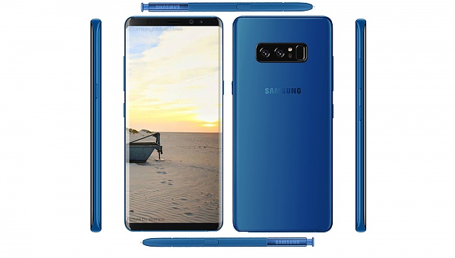 Samsung chính thức bán Galaxy Note 8 màu xanh nước biển sâu tuyệt đẹp 1