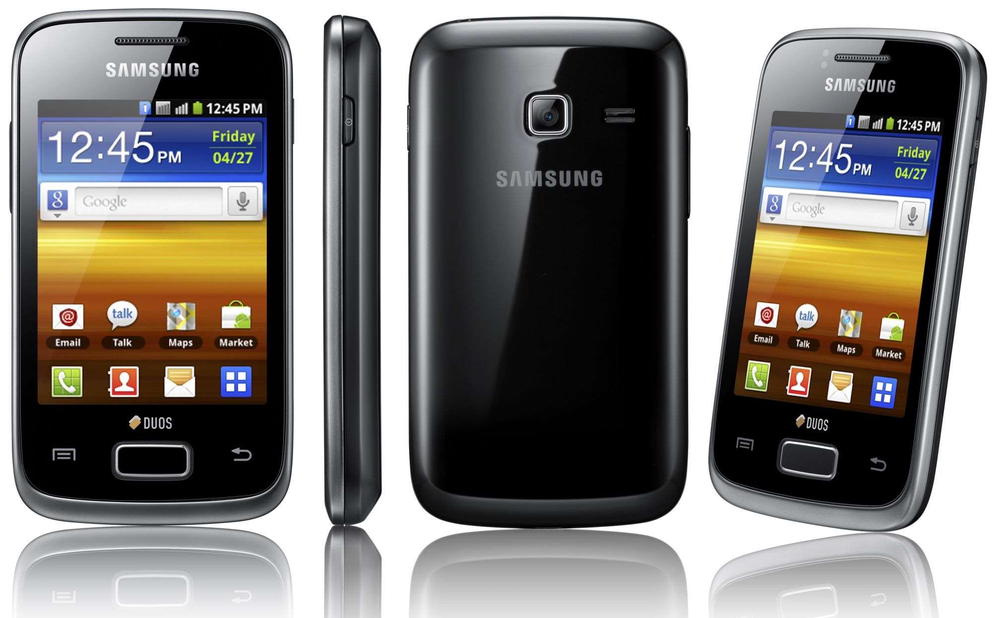 Galaxy Y là một model khá ăn khách của Samsung nhờ có kiểu dáng tốt và giá rẻ dưới 2 triệu đồng