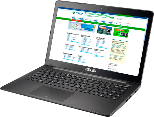 Mẫu laptop giá rẻ đáng mua nhất X402CA của Asus có thiết kế đẹp, nhỏ gọn, dễ di chuyển
