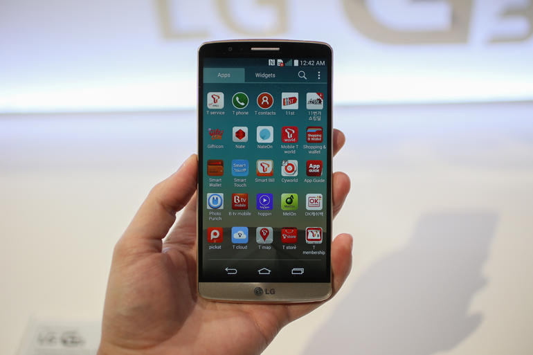Vị trí cuối cùng trong danh sách 10 smartphone tốt nhất 2014 là chiếc LG G3