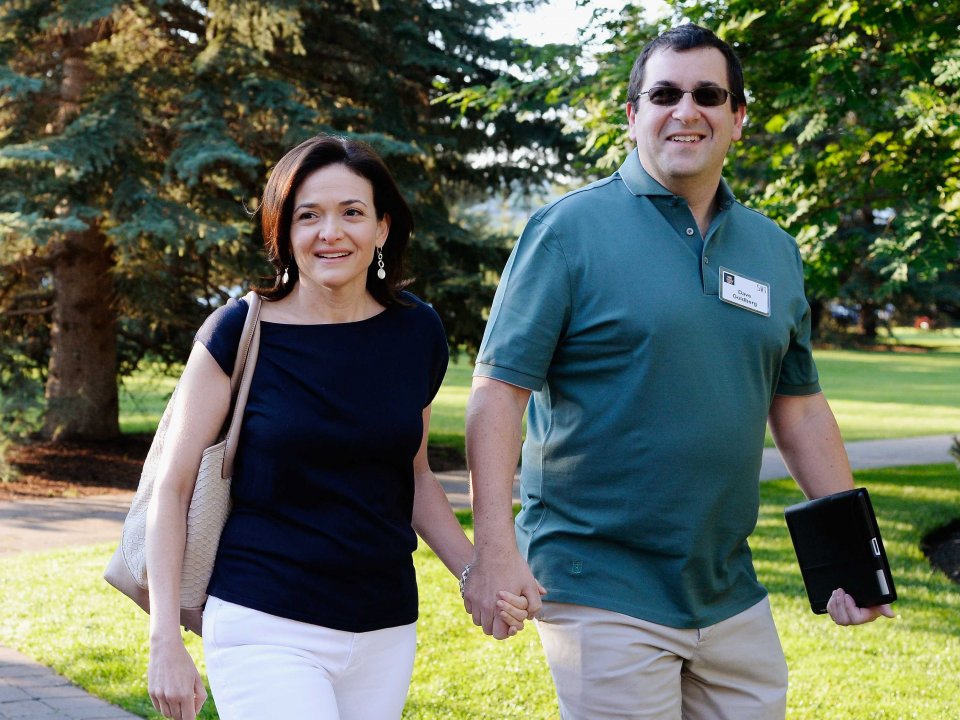 Cặp đôi quyền lực Sheryl Sandberg và Dave Goldberg