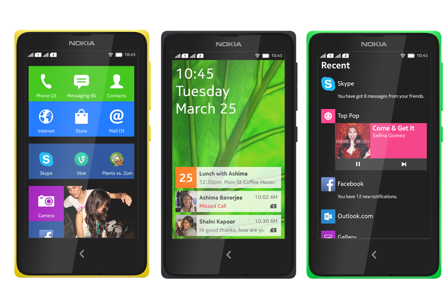Nokia X+ là chiếc smartphone giá rẻ, trẻ trung với màu sắc đa dạng phù hợp cho sinh viên
