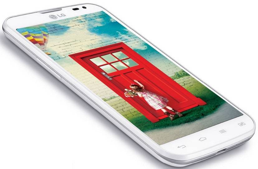 Smartphone giá rẻ chụp ảnh đẹp LG L70 được trang bị camera 5.0MP và đèn Flash LED phía sau