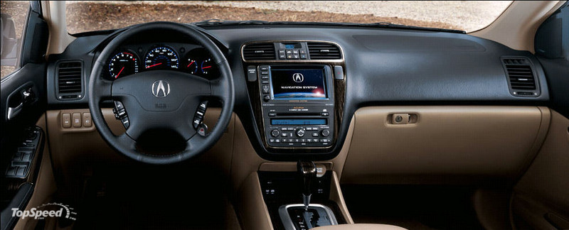 Một phần nội thất sang trọng của Acura MDX 2006 - mẫu xe oto cũ giá dưới 300 triệu đồng