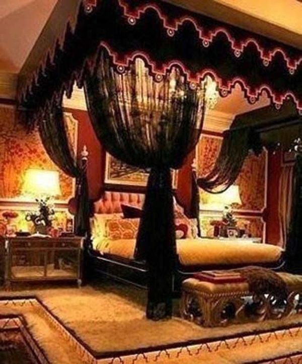 Chiếc giường độc đáo như giường vua chúa thời phong kiến của Huỳnh Hiểu Minh