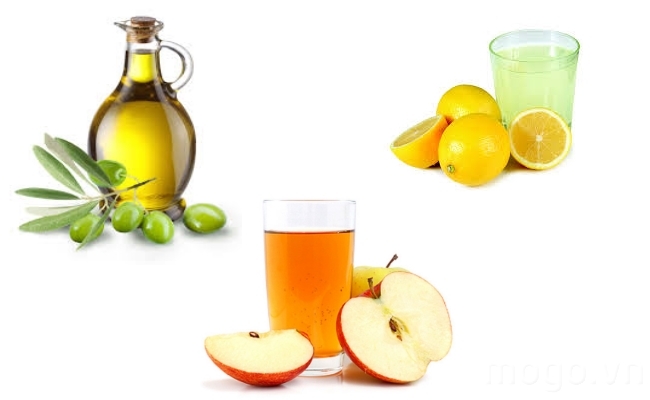 Giấm táo, chanh và dầu oliu là hỗn hợp 'xung khắc' sỏi thận