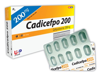 thu hồi toàn bộ lô thuốc viên nang cứng Cadicefpo 200 (Cefpodoxime 200mg)