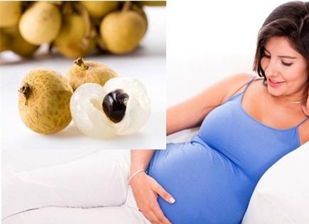 Bà bầu không nên ăn nhãn trong 3 tháng đầu thai kỳ