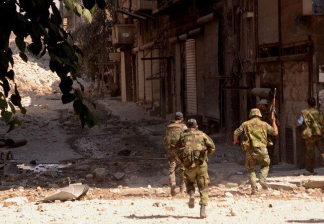 Tình hình chiến sự Syria mới nhất: Lính thủy đánh bộ Syria đánh chiếm làng Shalaf