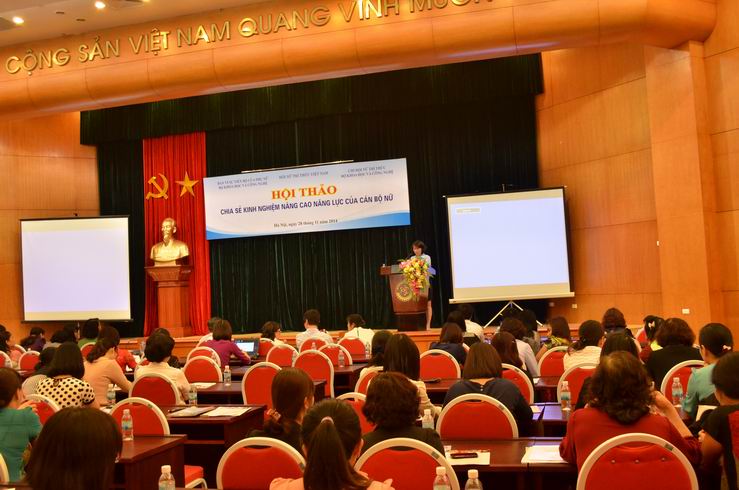 Hội thảo “Chia sẻ kinh nghiệm nâng cao năng lực của cán bộ nữ” là tin khoa học công nghệ trong nước hữu ích ngày hôm nay